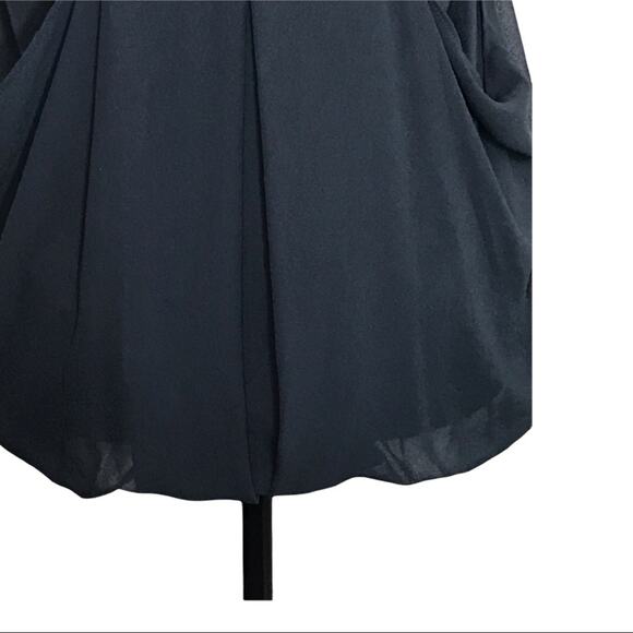 Clione Size Small Bubble Hem Sleeveless Top  Sheer Vintage Made in Korea - Picture 13 of 16